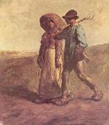 Jean-Francois Millet, Weg zur Arbeit